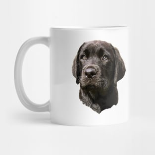 Labrador Retriever Black Puppy Dog Mug